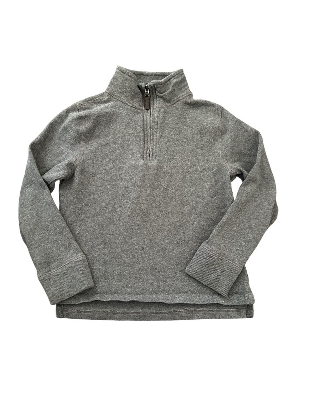Crewcuts Gray Half-Zip Pullover